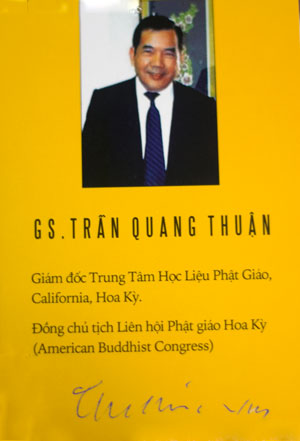 GS Tran Quang Thuan