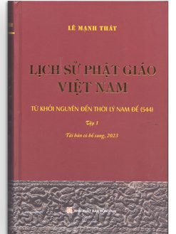 Lịch sử Phật giáo Việt Nam - tái bản 2023