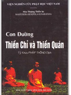 Con đường Thiền Chỉ và Thiền Quán
