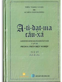 A Tỳ Đạt Ma Câu Xá Tập III